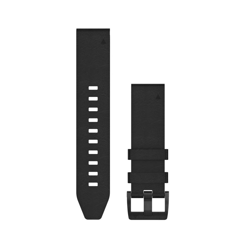 QuickFit® 22 watch straps | black leather