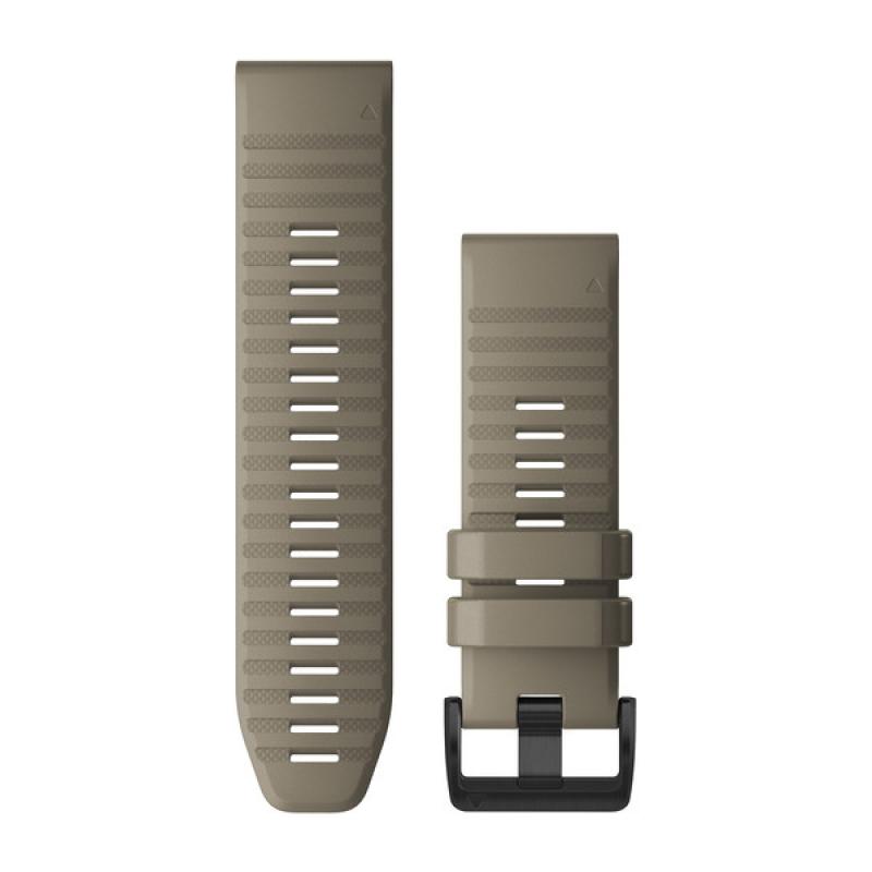 QuickFit® 22 watch straps | dark sandstone silicone