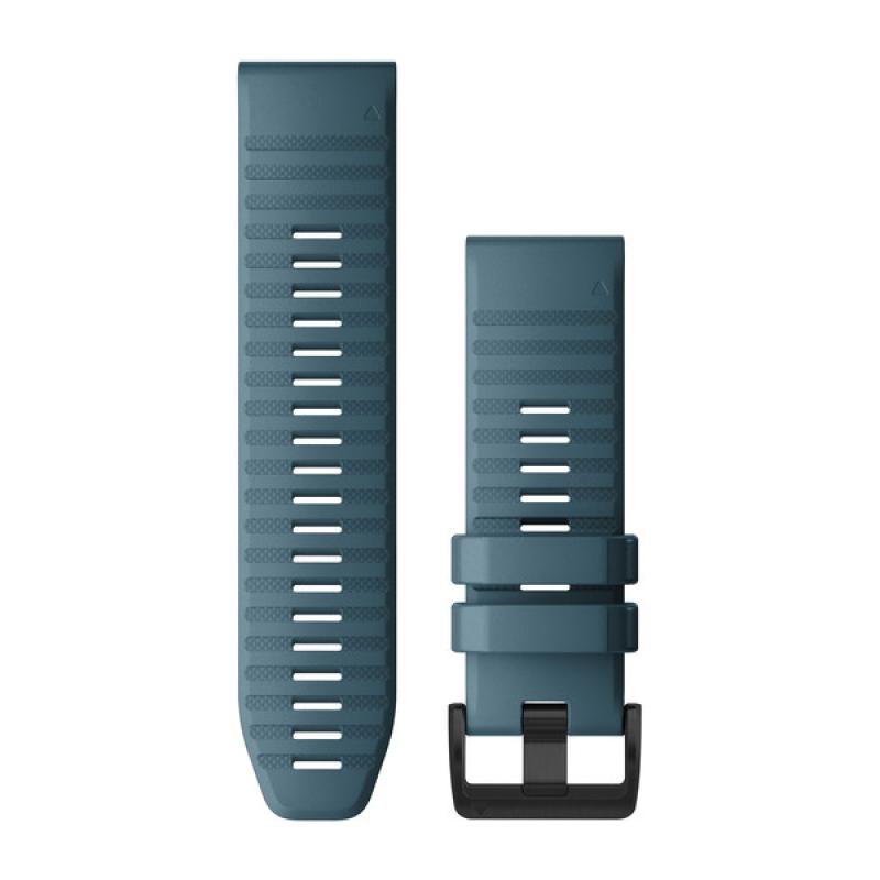 QuickFit® 22 watch straps | Lakeside blue silicone